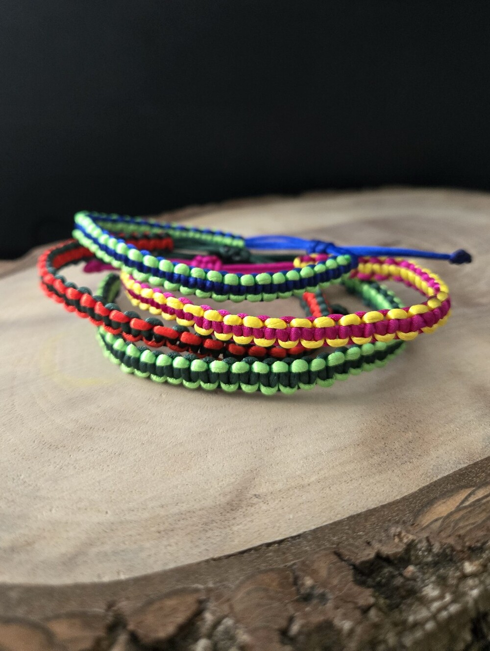 006 New Handmade Adjustable Friendship bracelets - Set of 4